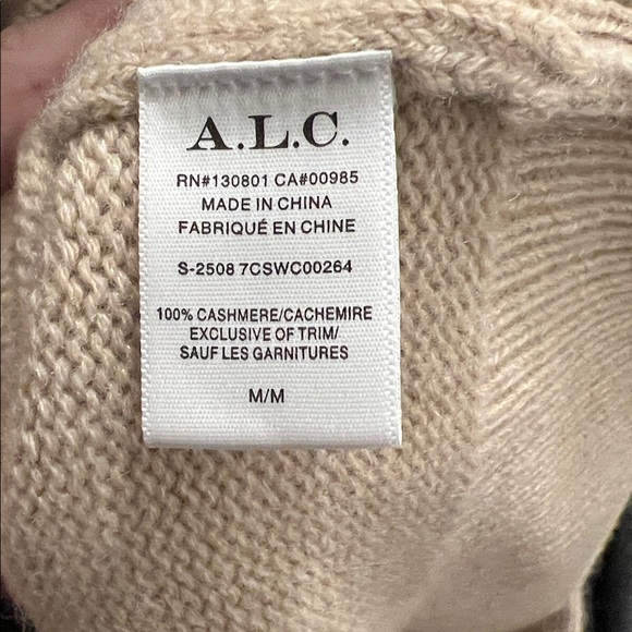 ALC Skyler 100% Cashmere Cardigan - Picture 12 of 14